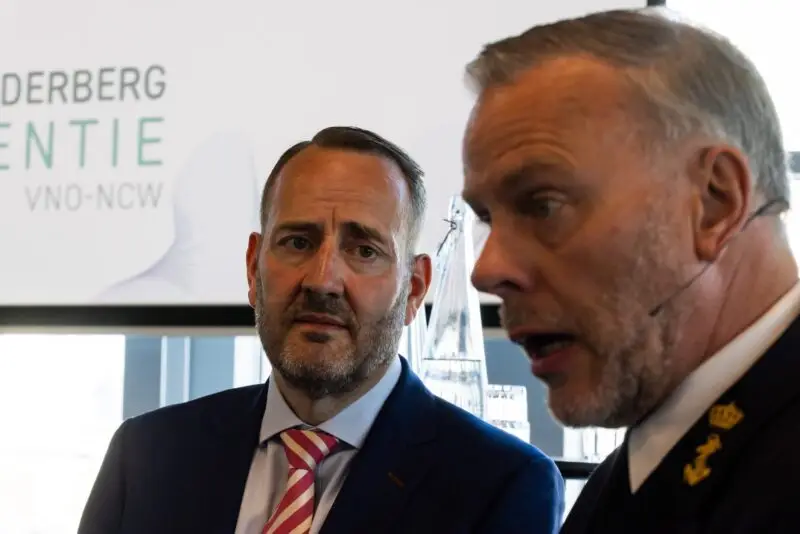 11 april  2025. Bilderberg conferentie Rotterdam. Foto : Chris Schotanus